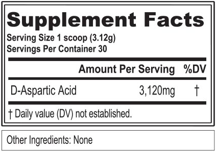 EVLution Nutrition D-Aspartic Acid 94 g 2