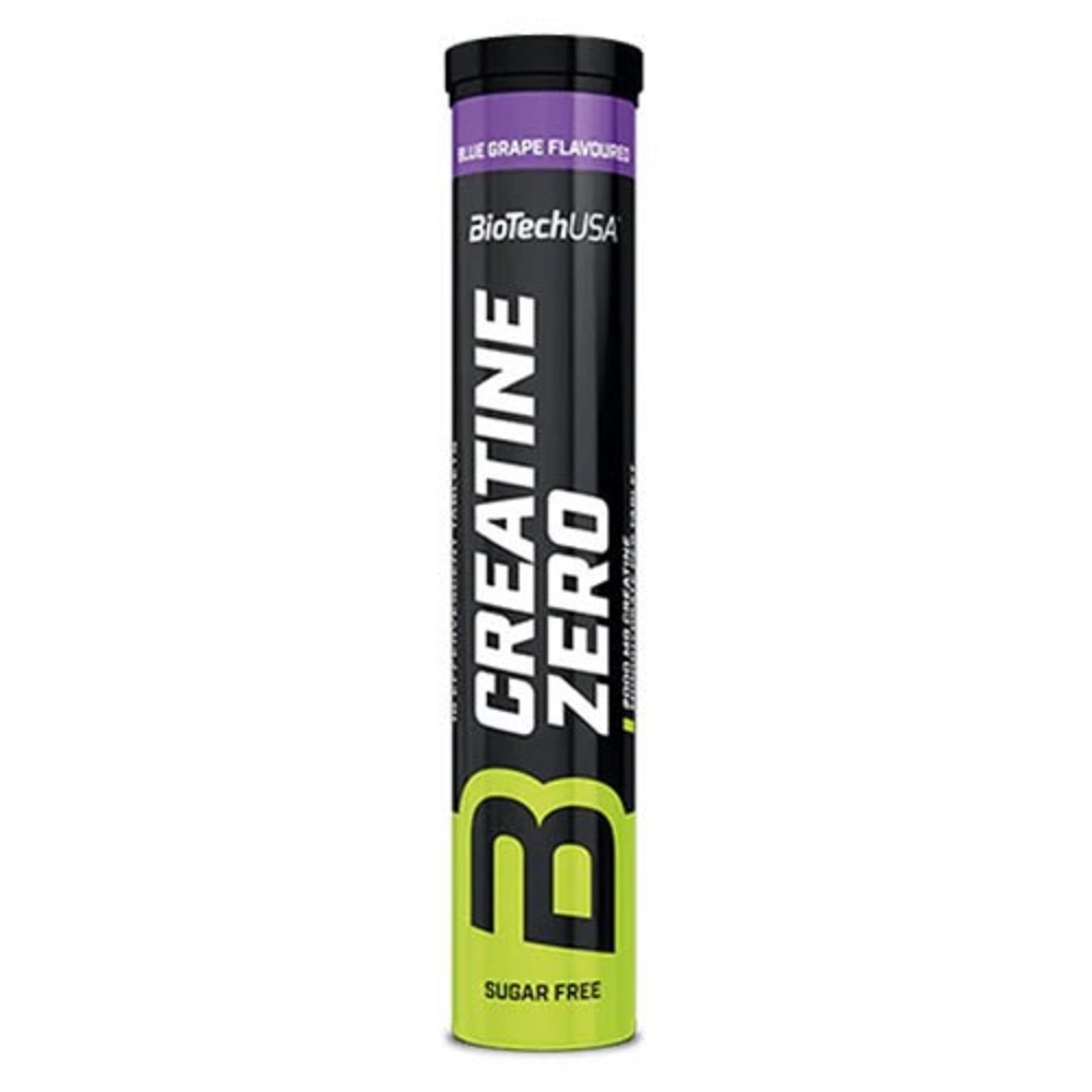BioTechUSA Creatine Zero Blue Grape Efervescent 18 tablete 2