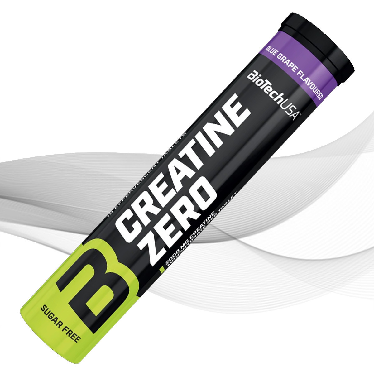 BioTechUSA Creatine Zero Blue Grape Efervescent 18 tablete 3