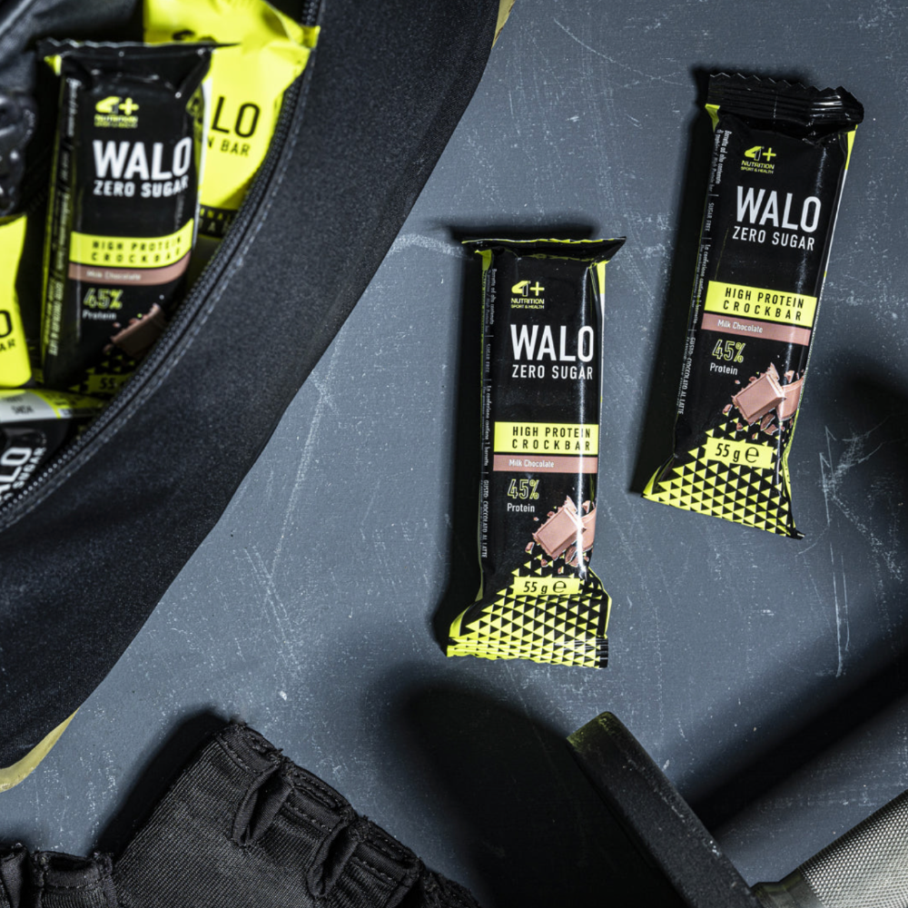 4+Nutrition Walo Zero Sugar 45% Protein Bar 55g Milk Chocolate 2
