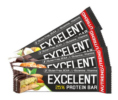 Nutrend Excelent 25% Protein Bar 85g Chocolate Nuts 2