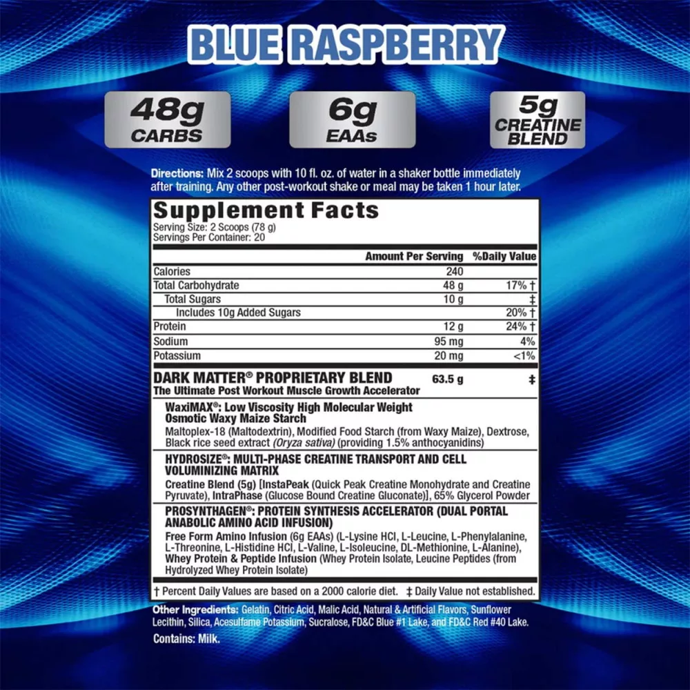 Mhp Dark Matter Blue Raspberry 1560g 2