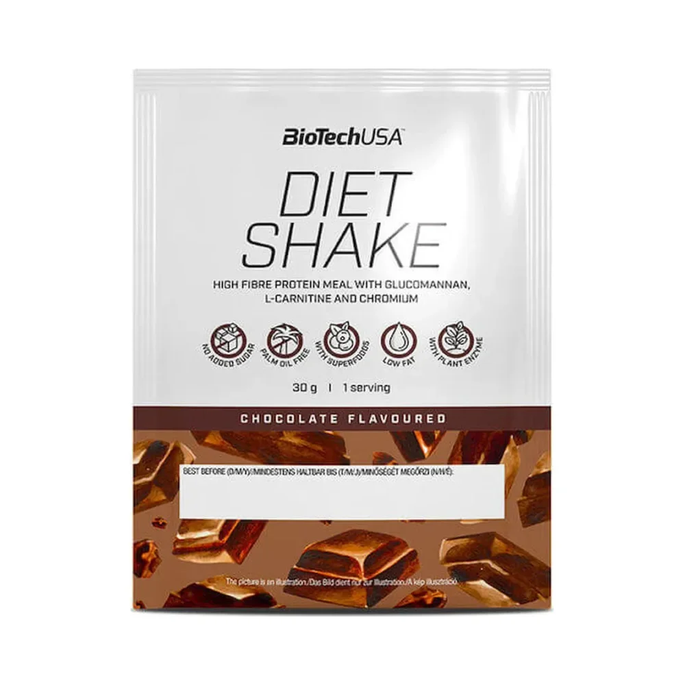 BioTech USA Diet Shake Ciocolată 30g