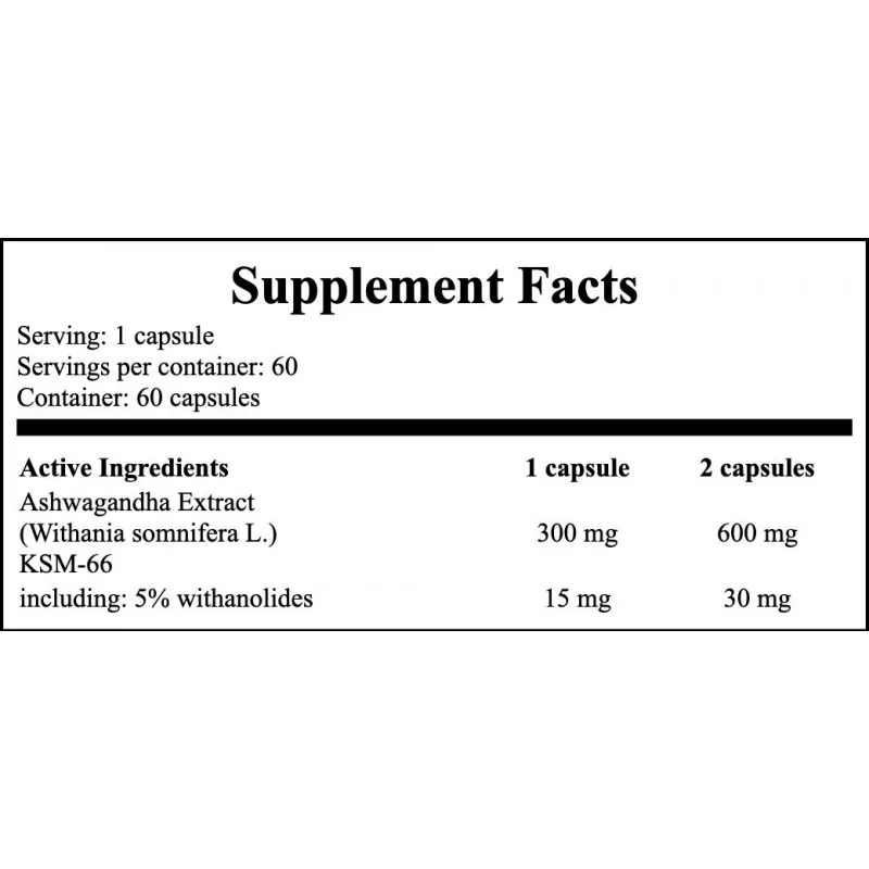 Olimp Ashwagandha 600 Sport 60 capsule KSM-66 2