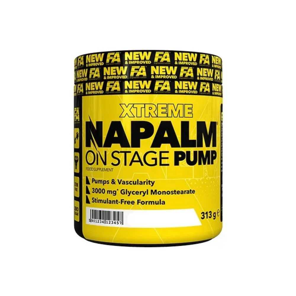 Fa Napalm On Stage Pump Stim Free 313g Mango Lemon