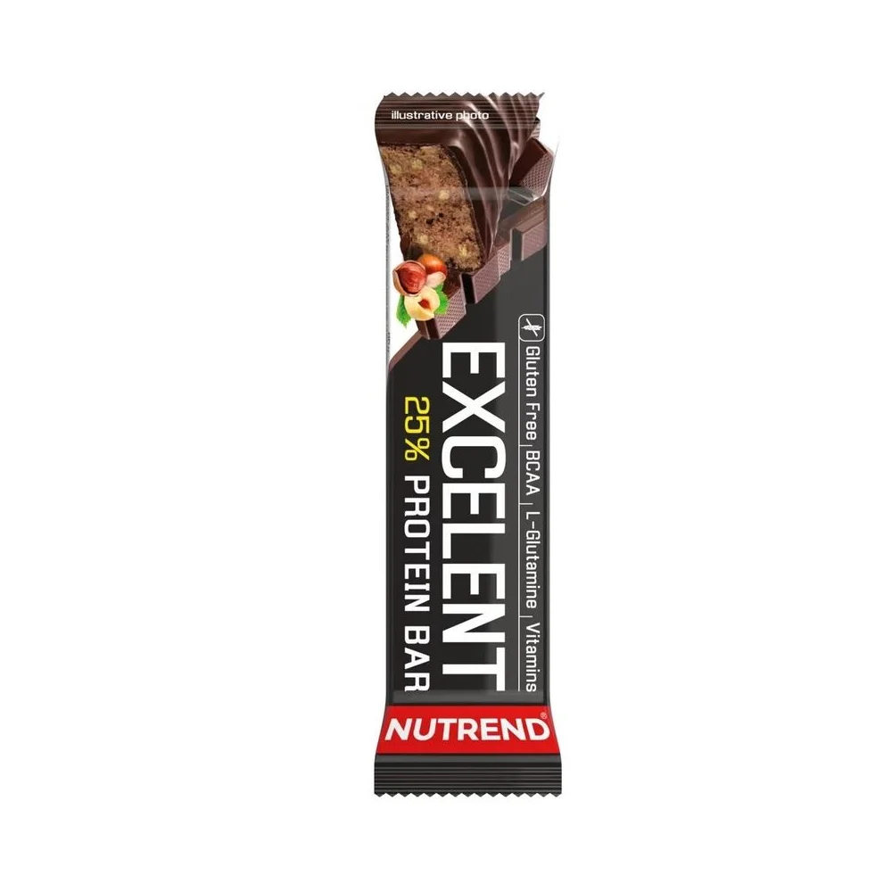 Nutrend Excelent 25% Protein Bar 85g Chocolate Nuts 3