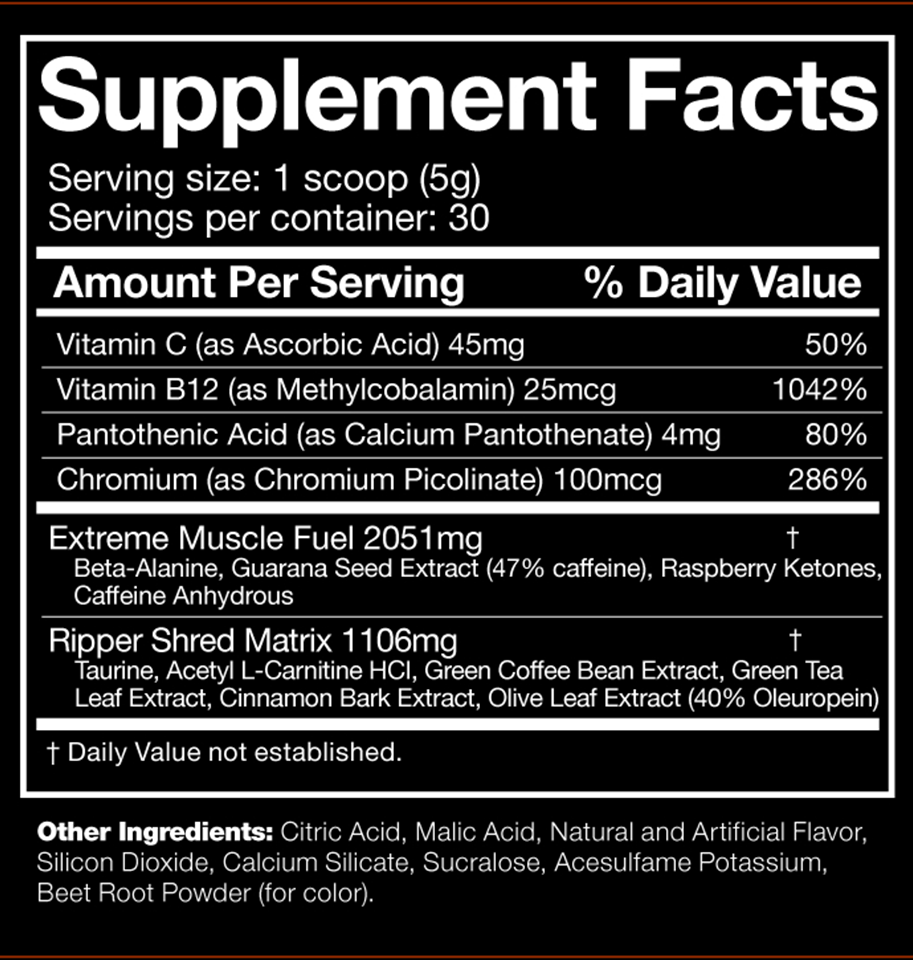 Jnx Sports Fat Burner The Ripper 150g Pink Mango 2