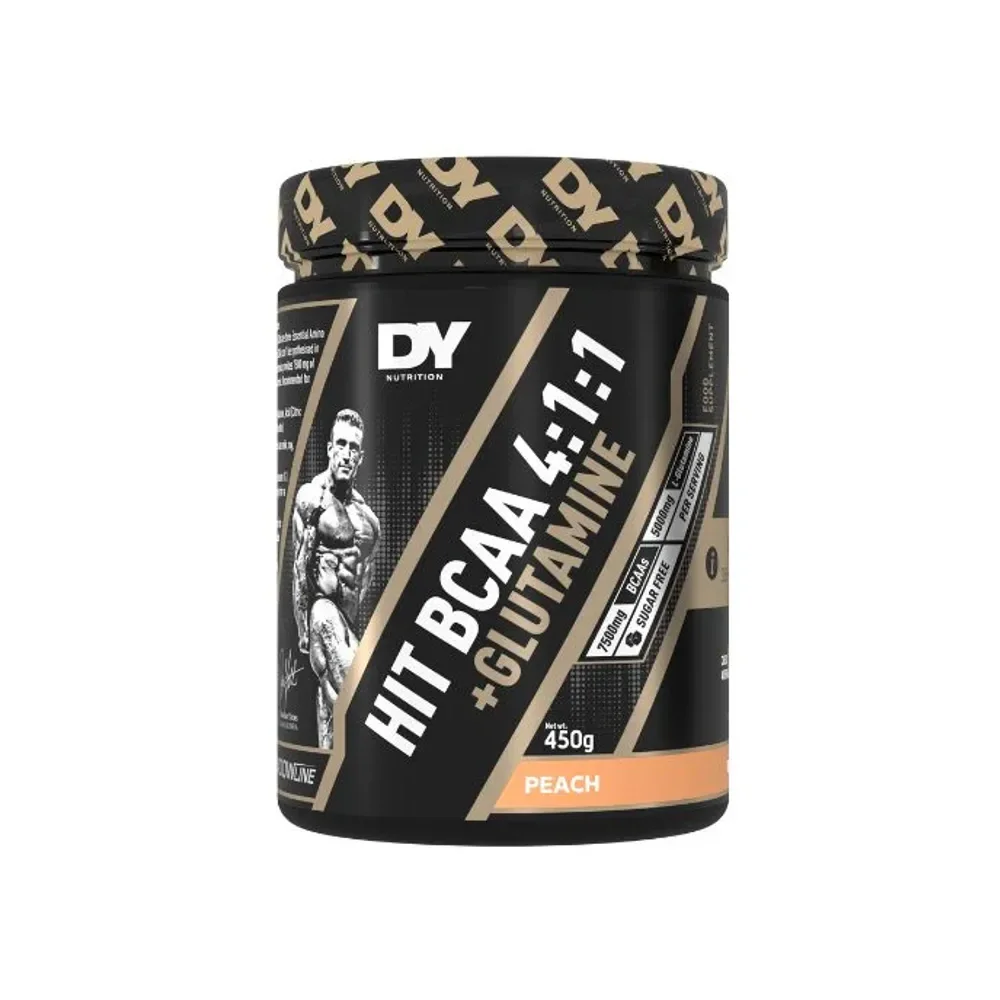 Dorian Yates Hit BCAA 4:1:1+ Glutamine Peach 450g