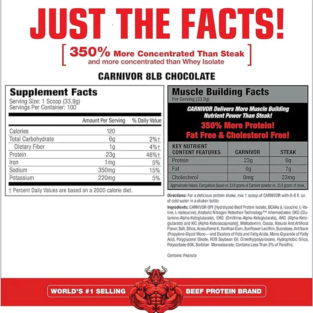 MuscleMeds Carnivor Vanila Caramel 56 serviri 3