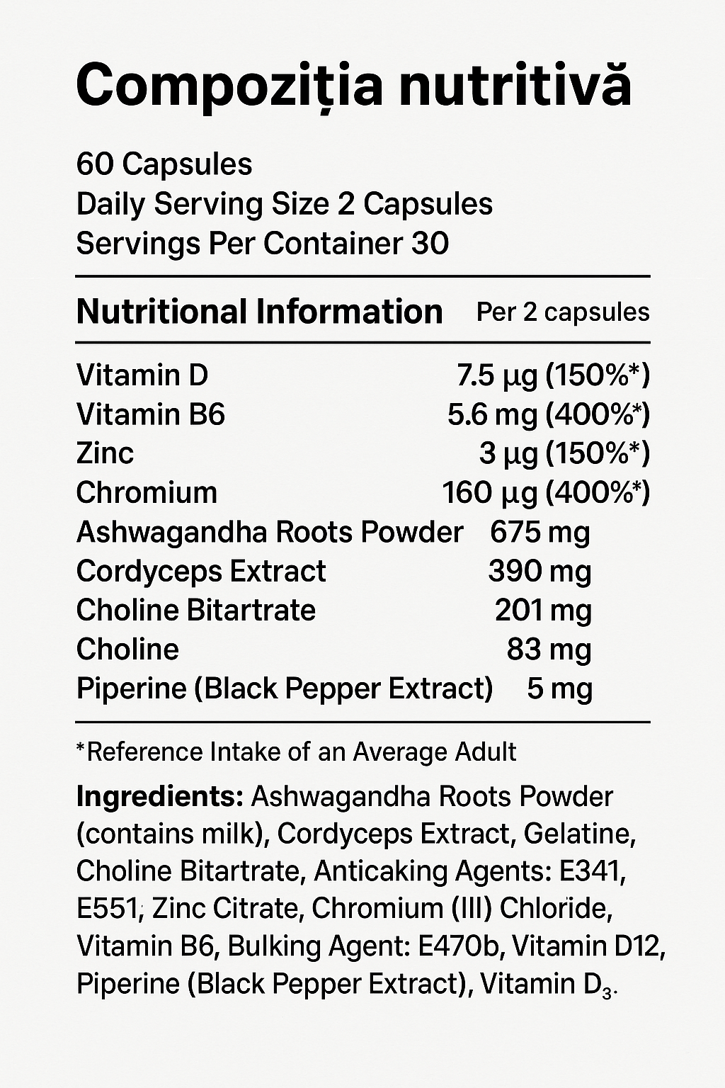 Weider Prime Testosterone Support for Men 60 caps 2