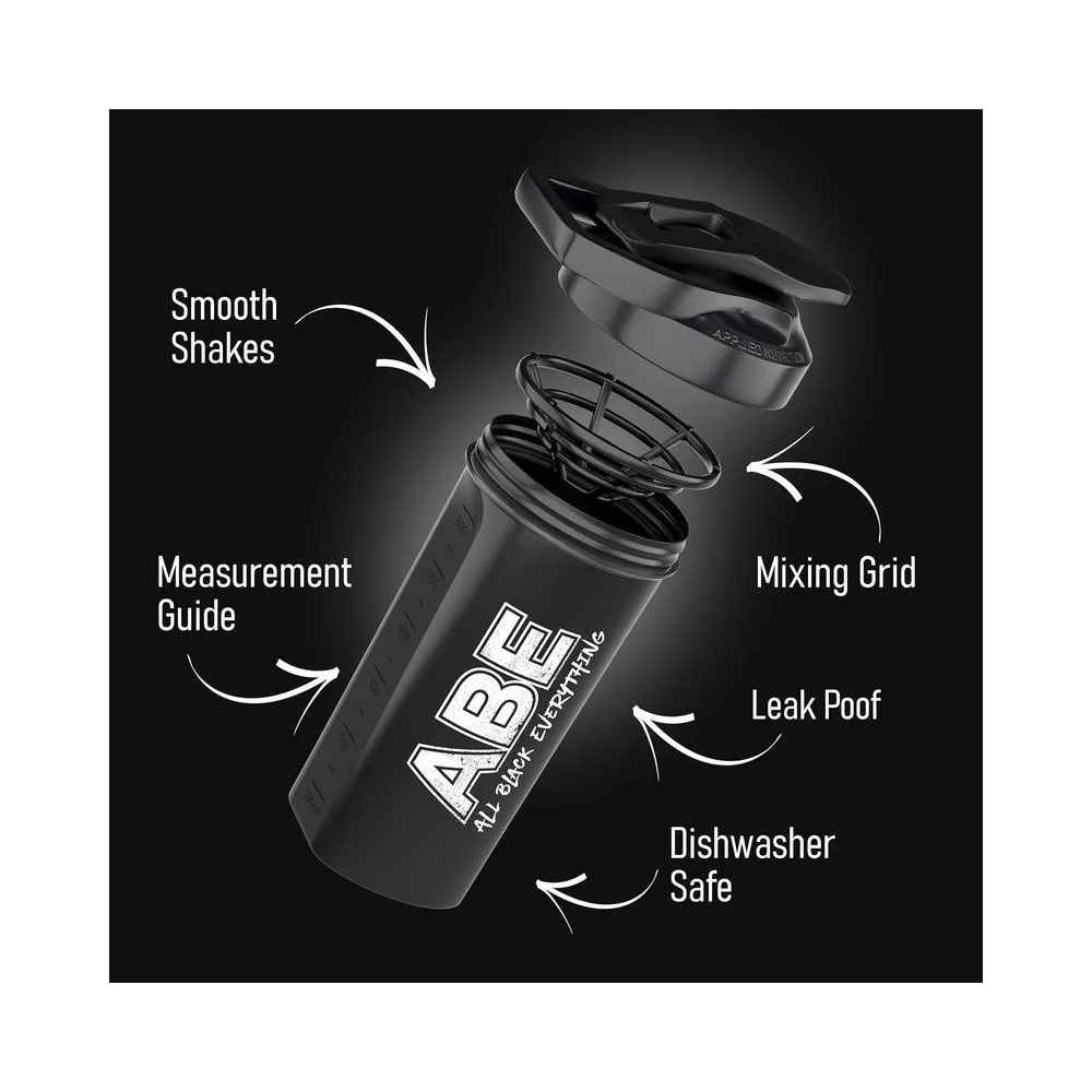 Applied Nutrition ABE All Black Shaker 600ml 3