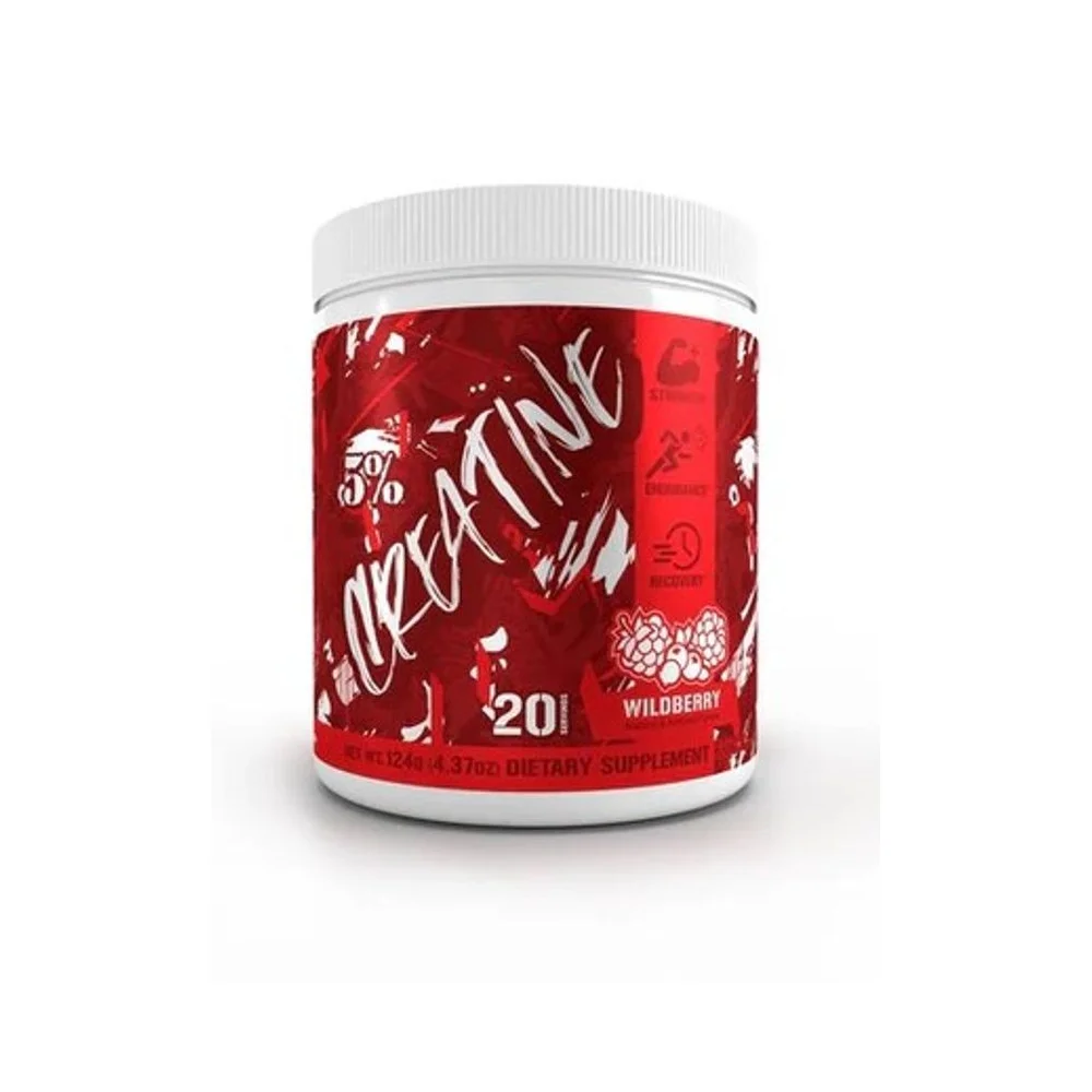 5% Nutrition Creatine Code Red WildBerry 126g