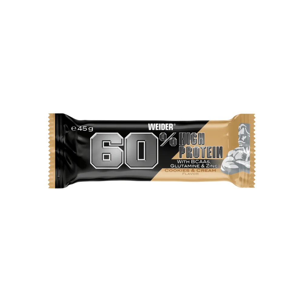 Weider 60% High Protein Bar Cookies Cream 45g