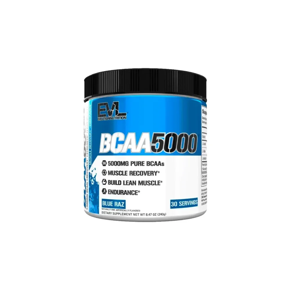 Evlution Nutrition BCAA 5000 BlueRazz 240g