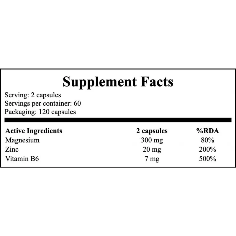 Nutrend ZMA 120 capsule 2