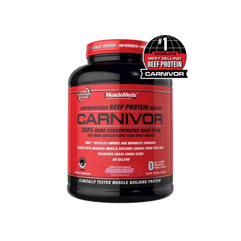 MuscleMeds Carnivor Strawberry 56 serviri