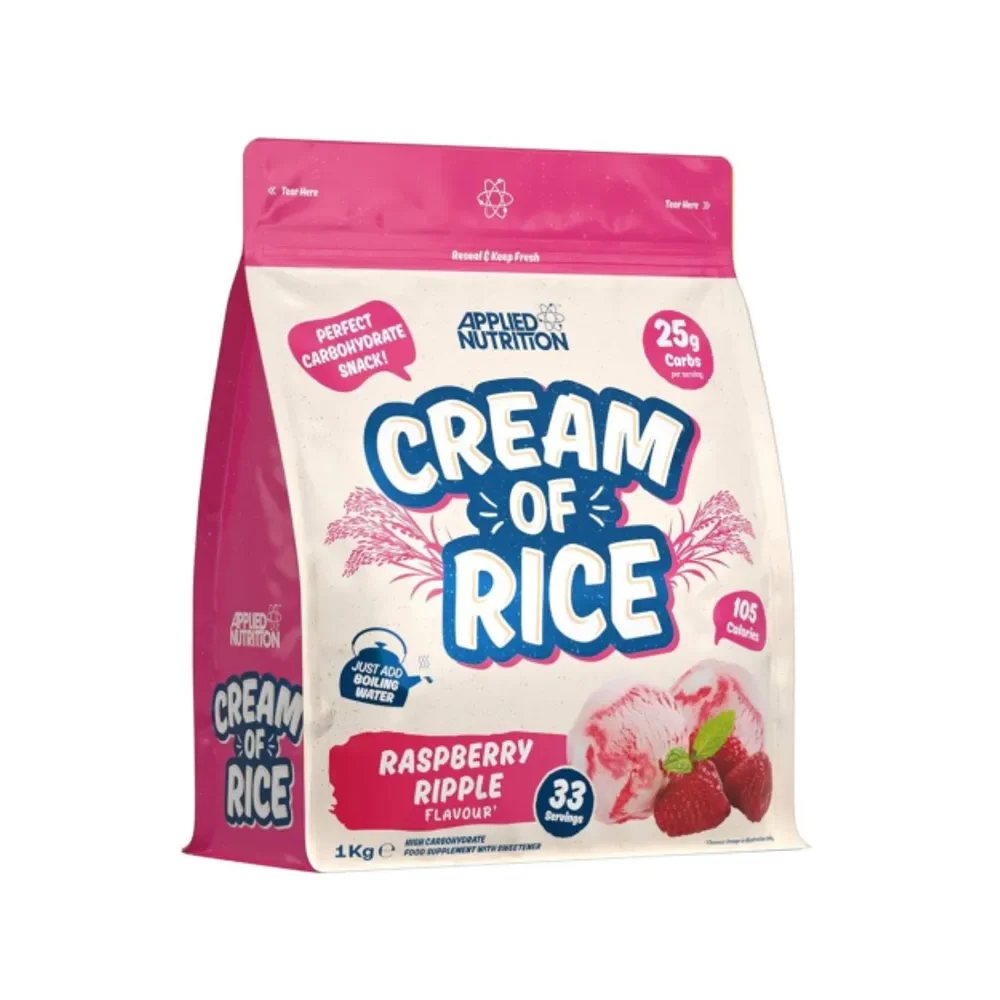 Applied Nutrition Cream of Rice Raspberry Ripple 1000gr