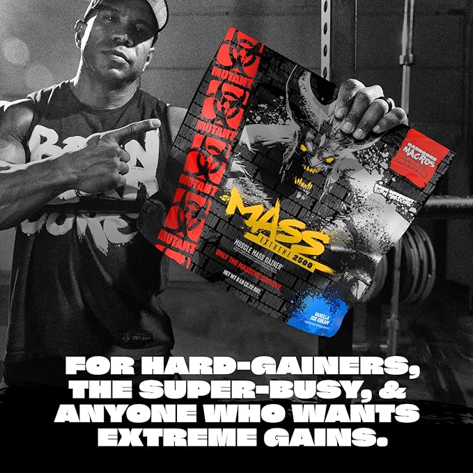 Mutant Mass Extreme 2500 Triple Chocolate 2720g 3