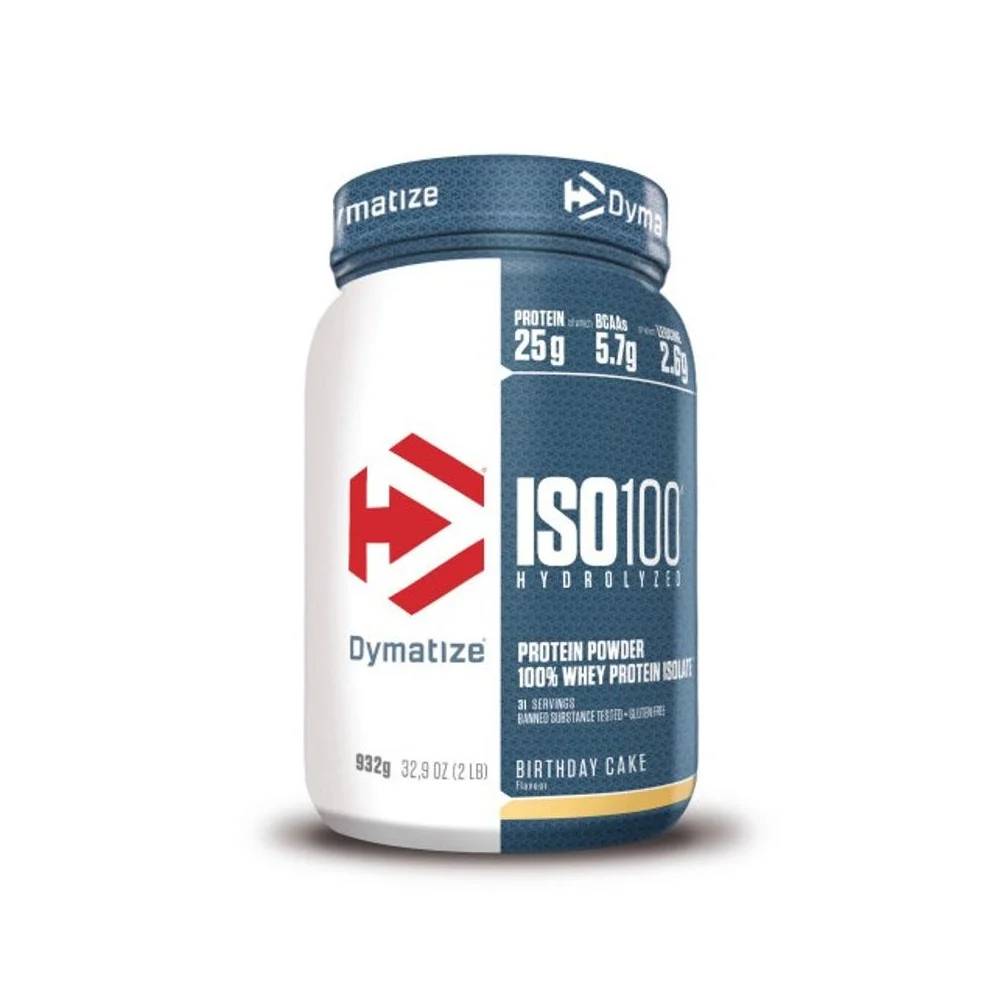 Dymatize Iso 100 Hydrolyzed 932g Birthday Cake