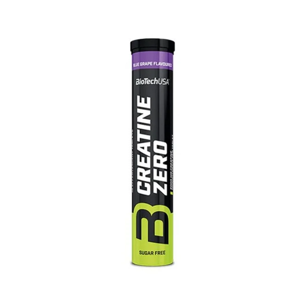 BioTechUSA Creatine Zero Blue Grape Efervescent 18 tablete