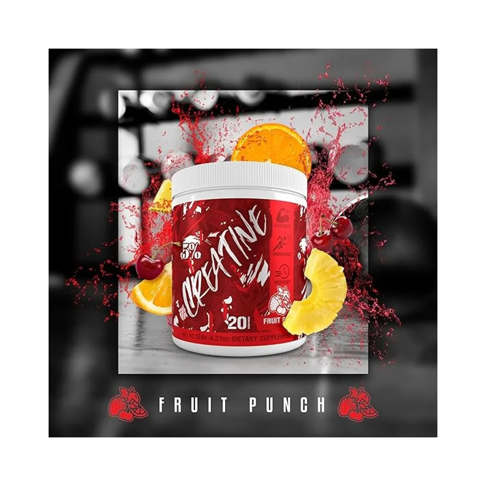 5% Nutrition Creatine Code Red Fruit Punch 124g 3