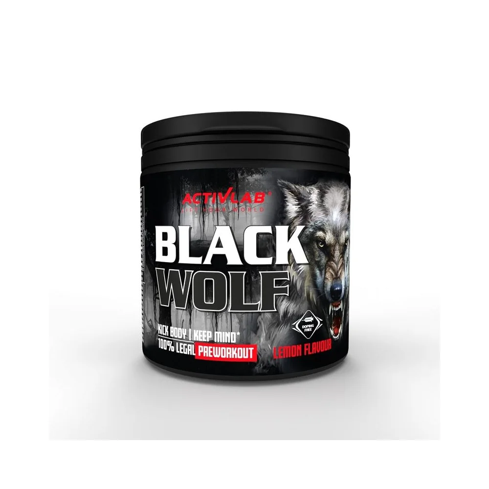 ActivLab Pre-workout  Black Wolf 30 serviri Lemon