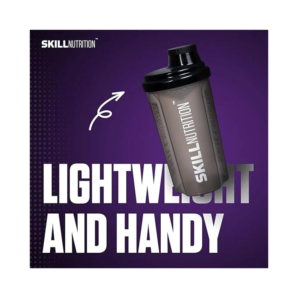 Skill Nutrition Shaker Smoked Transparent 700ml 2