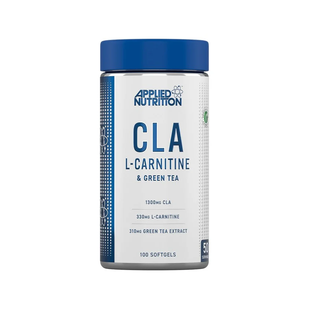 Applied Nutrition CLA+L-Carnitine și Green Tea 100 capsule