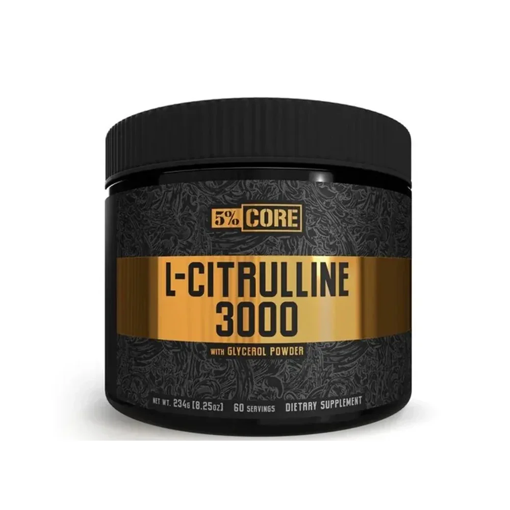 5% Nutrition L-Citruline 3000 Core Series +Glycerol 234g Unflavoured