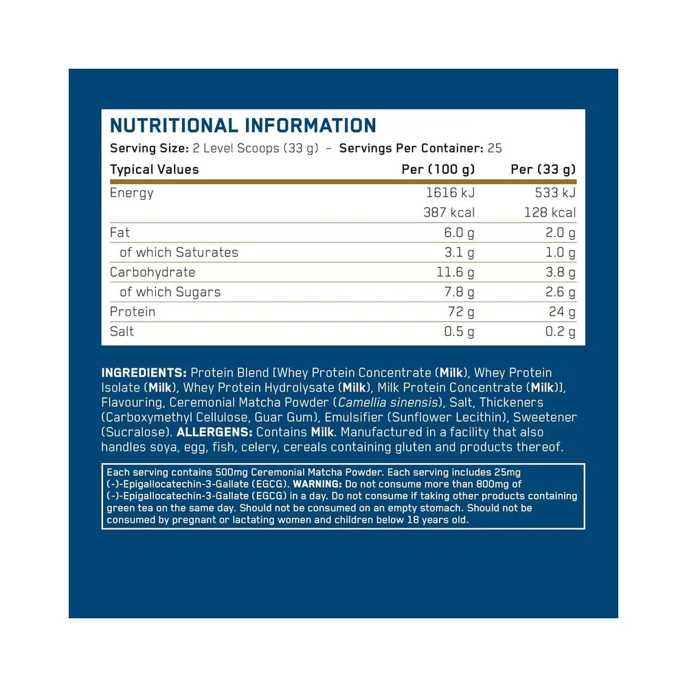 Applied Nutrition Critical Whey Vanilla Matcha 825g 3