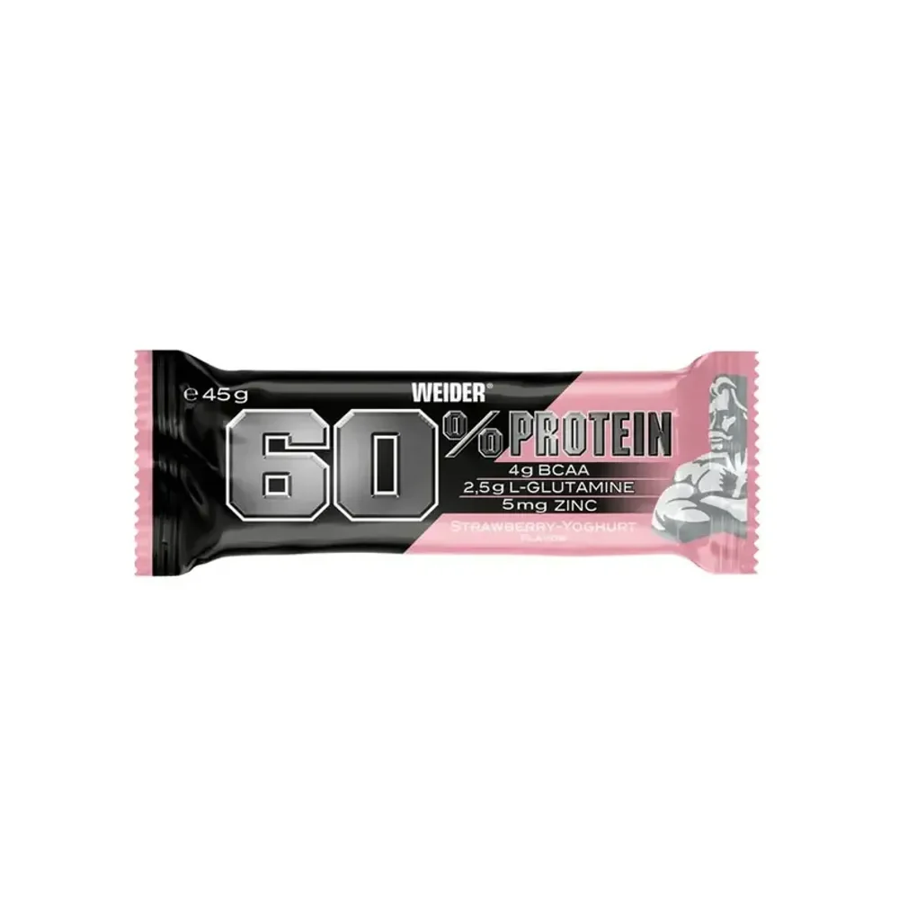Weider 60% High Protein Bar Strawberry Yoghurt 45g