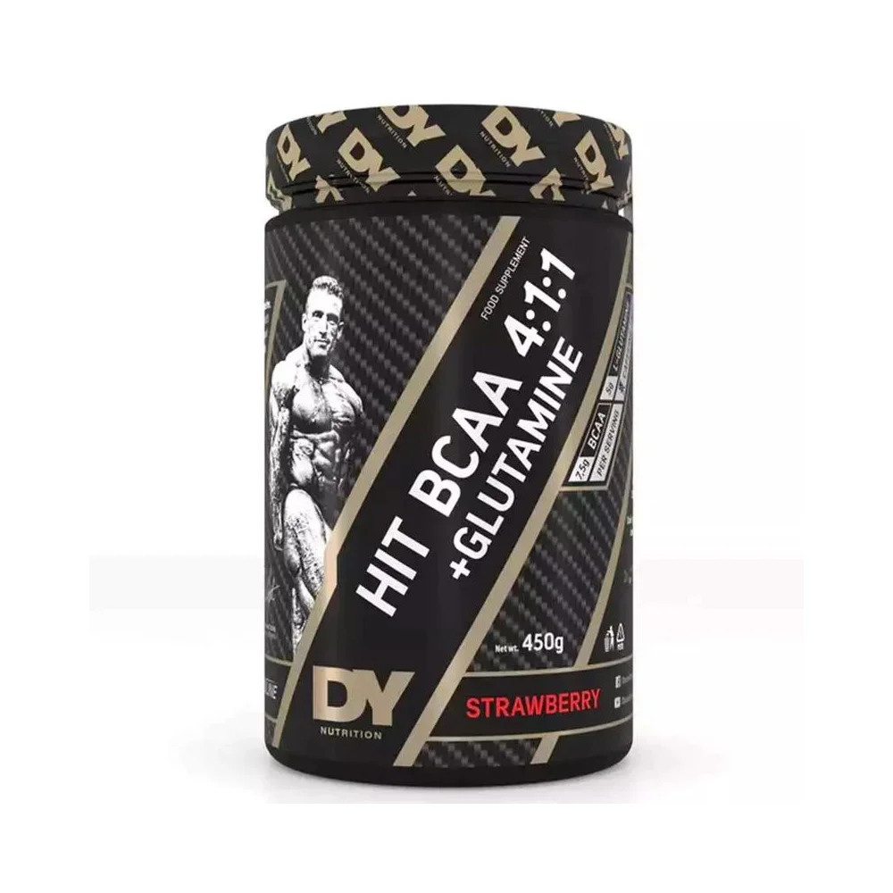 Dorian Yates Hit BCAA 4:1:1+ Glutamine Strawberry 450g