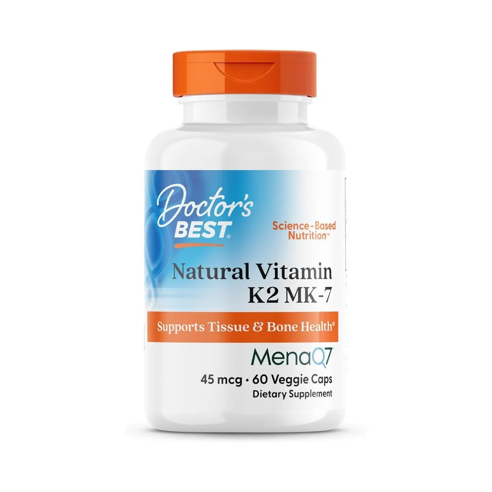 Doctor's Best Natural Vitamin K2 MK7 with MeneaQ7 45mg 60vcaps