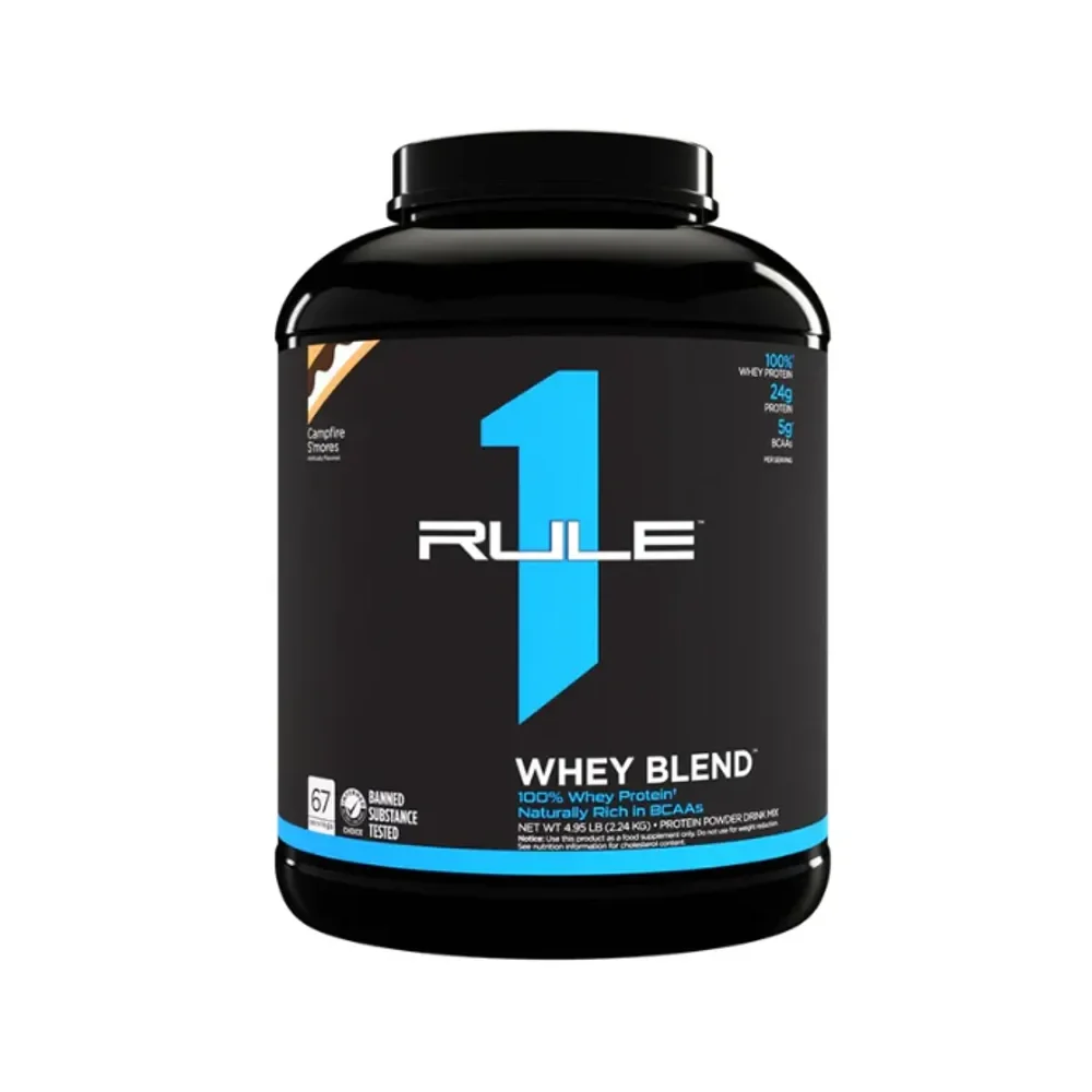 Rule 1 Whey Blend Campfire S'mores 2240g