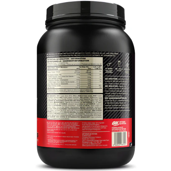 Optimum Nutrition Gold Whey 896g Extreme Milk Chocolate 2