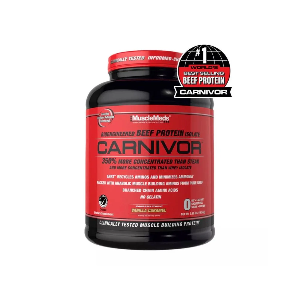 MuscleMeds Carnivor Vanila Caramel 56 serviri