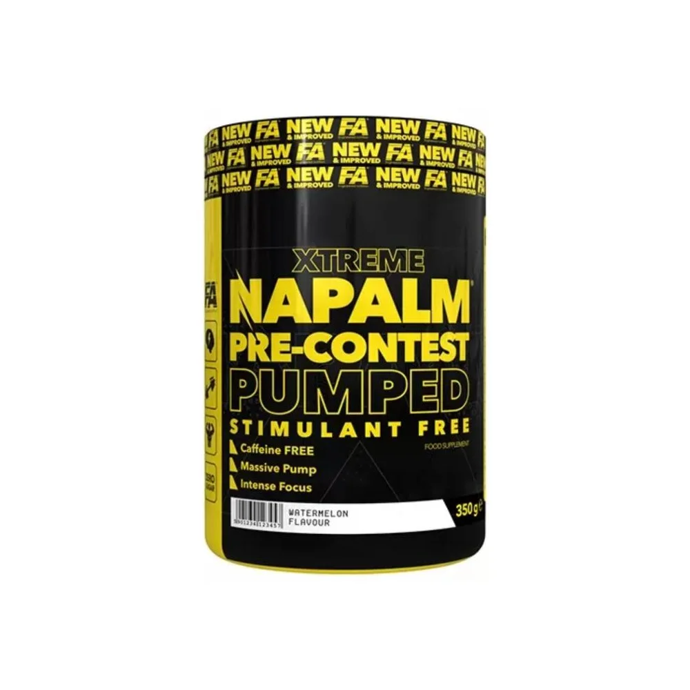 FA Napalm Pre –Contest Pre –workout 350g Sour Watermelon