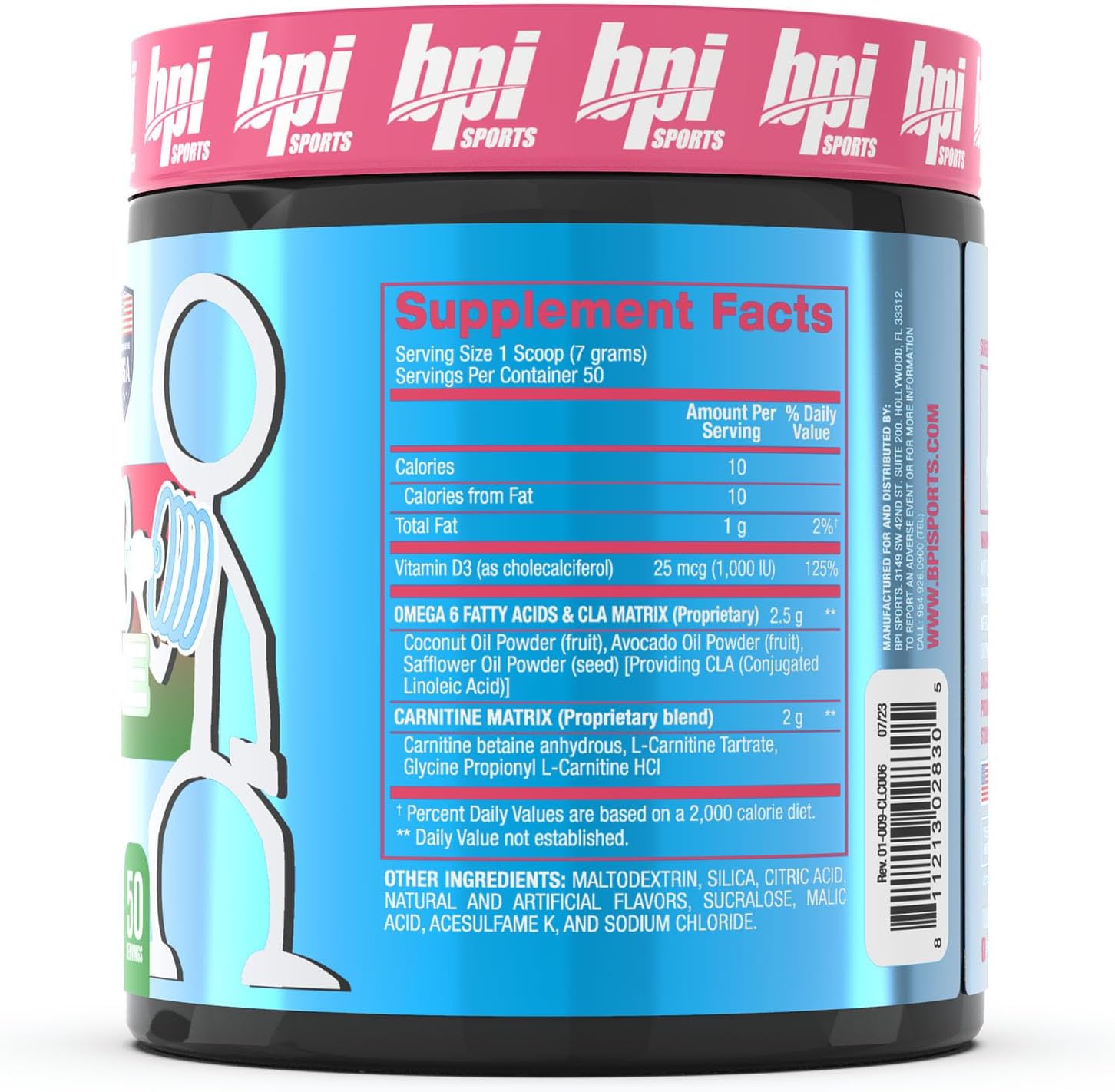 Bpi Sports Cla+Carnitine 50 Serviri Watermelon 2