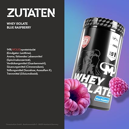 Mammut Whey Isolate Blue Raspberry 460g 3