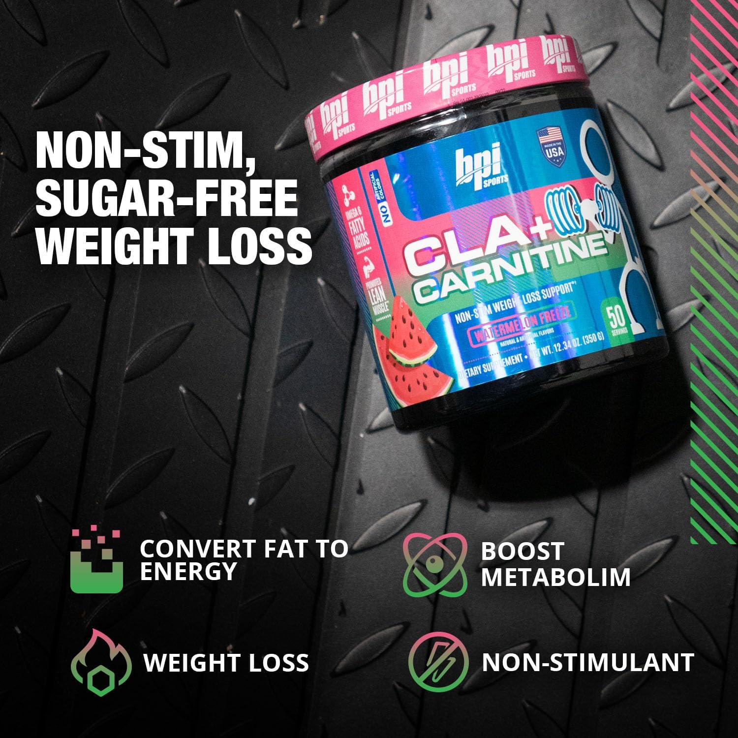 Bpi Sports Cla+Carnitine 50 Serviri Rainbow Ice 4