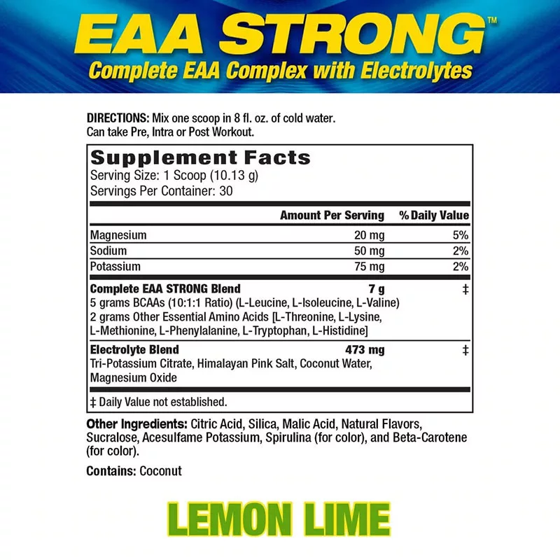 MHP EEA Strong Lemon Lime 30 serviri 2