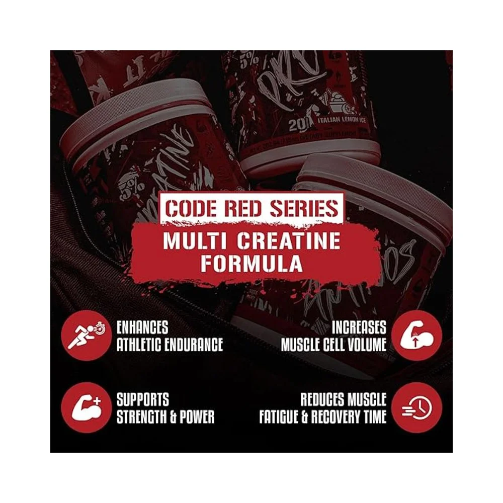5% Nutrition Creatine Code Red Fruit Punch 124g 4
