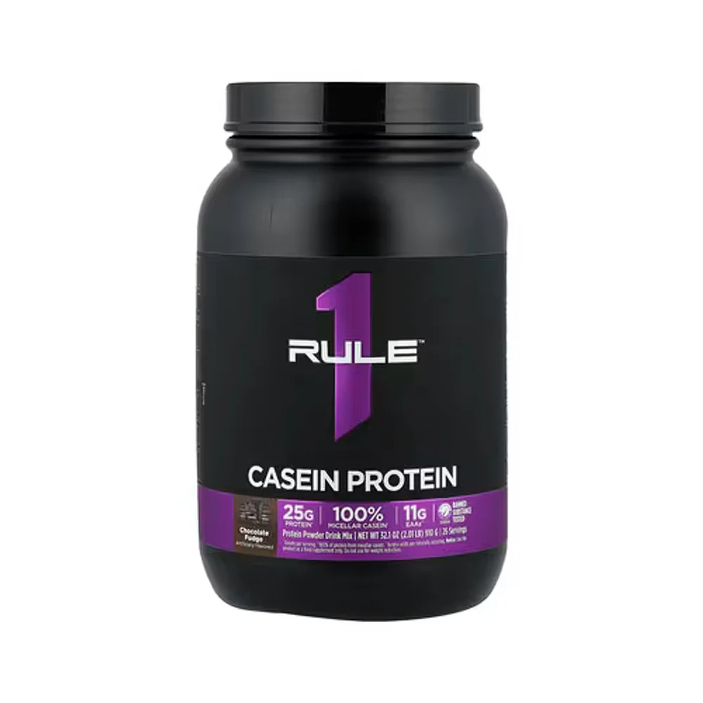 Rule 1 Casein Protein 910g Chocolate Fudge
