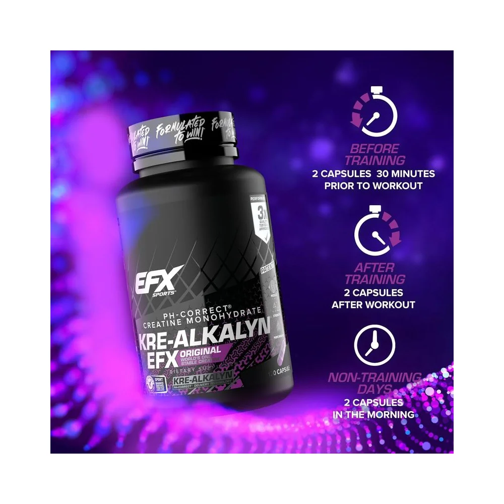 Efx Sports Krea-Alkalin 120 capsule 4