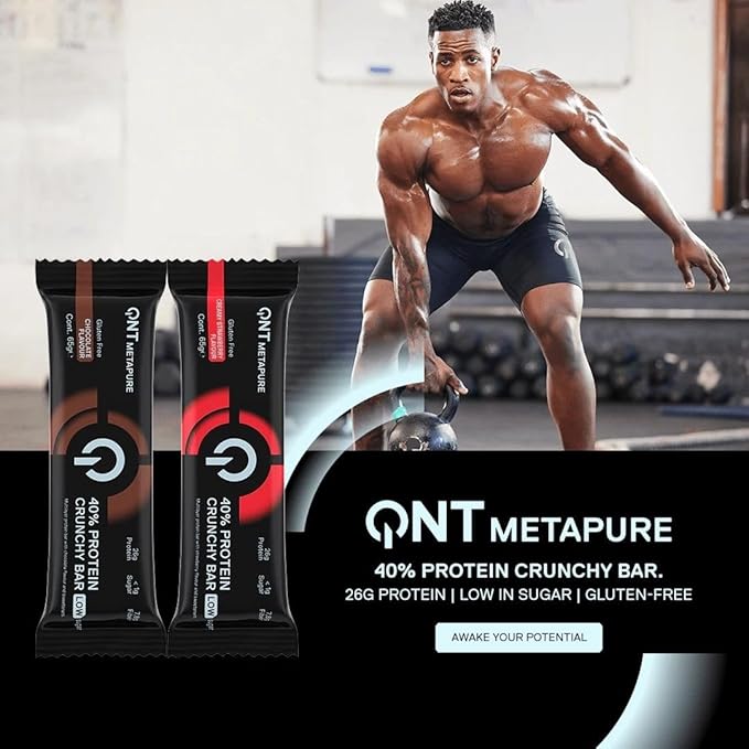 QNT Metapure Protein Bar 65g Chocolate 3