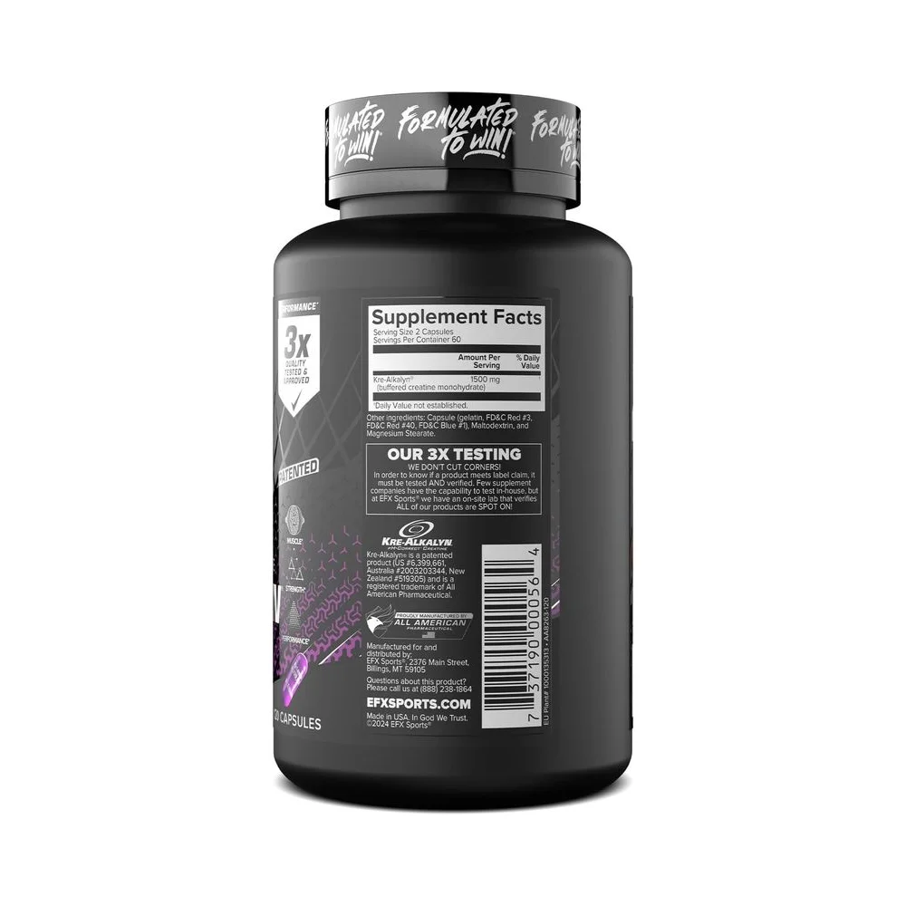 Efx Sports Krea-Alkalin 120 capsule 2