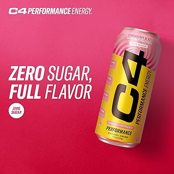 Cellucor C4 Energy Drink Millions Strawberry 500ml 5